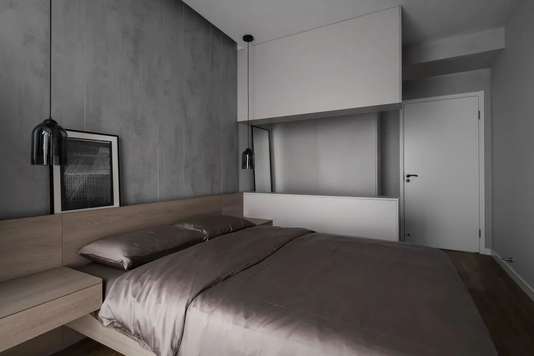 空间|130㎡现代极简,朴素的空间设计,也让生活简约温馨舒适