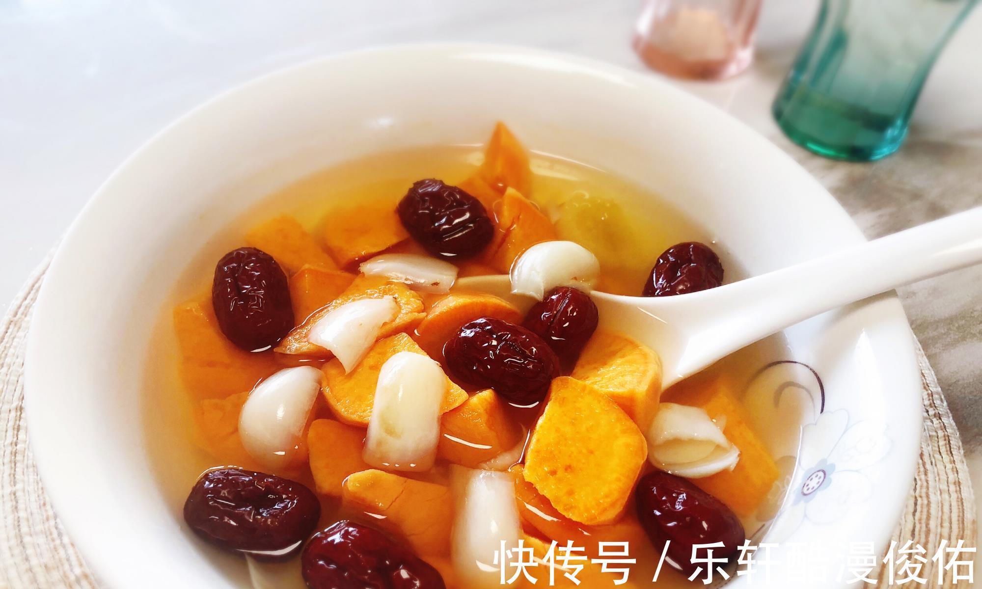 红枣|秋后渐凉,懂吃的女人多喝它,简单一炖,手脚不凉了,还暖身暖宫