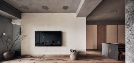 风格|128㎡混搭风格,有温度的工业风格!