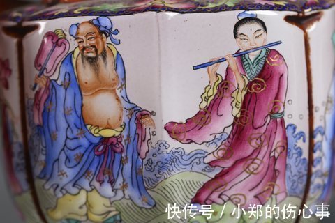 紫砂壶@清 珐琅彩紫砂壶,砂质精良