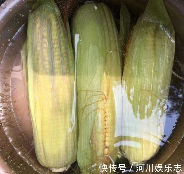煮玉米只放清水是错的,放上这2样料,玉米更香甜软糯,太实用了