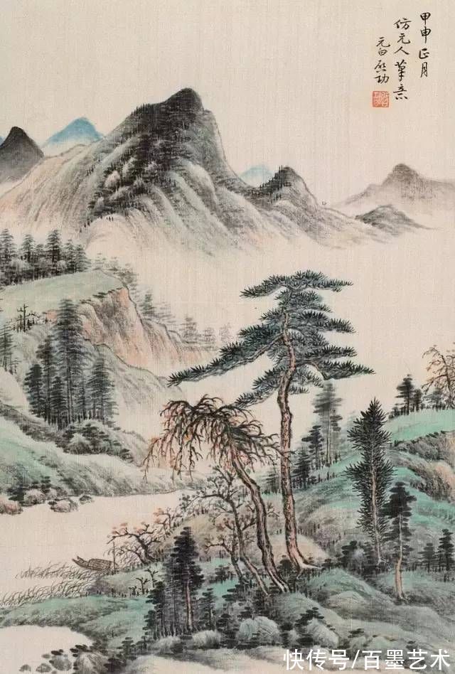 意境&山水画的临摹，重在临摹前的“读画”（附高清山水70幅欣赏）