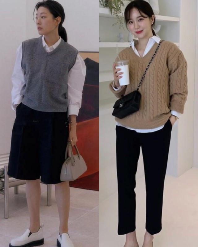 穿搭 恍然大悟,今秋衬衫不用塞裤腰了!掌握“韩系穿法”,简单但高级