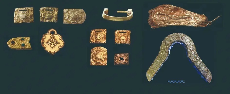 热水墓群|“九层妖塔”原型古墓惊现:1000余件文物,500余件金银玉器,87匹汗血宝马