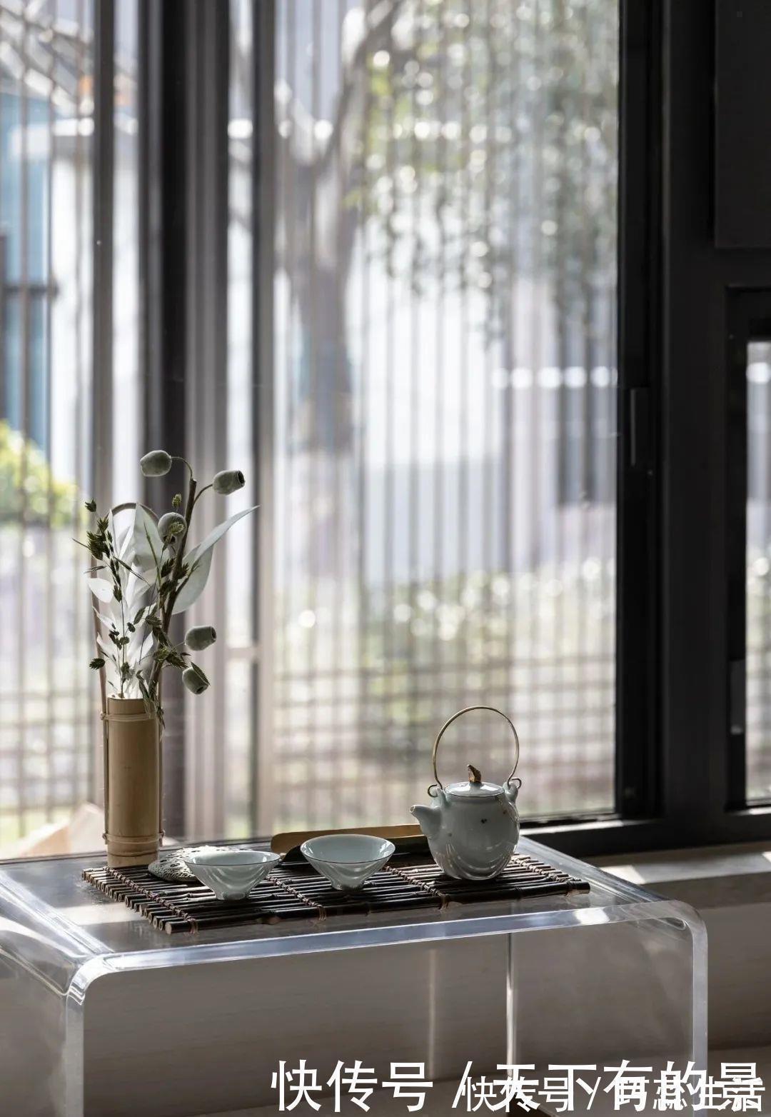 骑士精神|越来越多人装修选择中式风，像她的165㎡之家，入户就是诗意