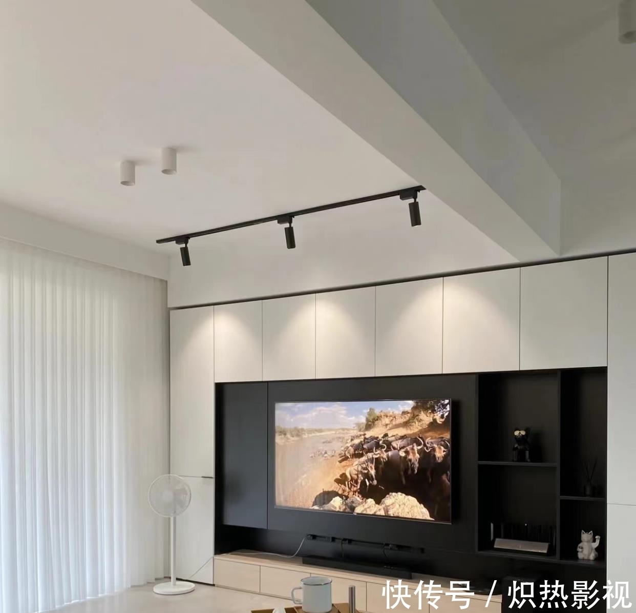 收纳|110㎡简约风，花费10W做橱柜，全屋“空无一物”，太舒适了