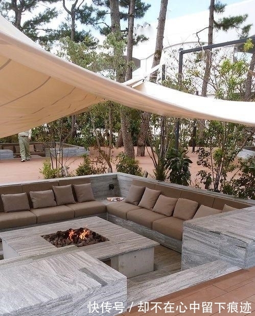 甲板|想要给院子做下沉式设计,高低落差布局打造茶室+户外餐厅,享受