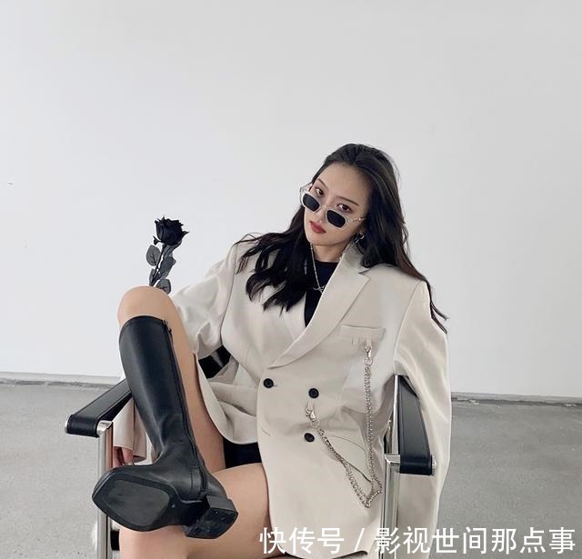 西装外套 初秋外套穿搭公式!照着穿,超时髦!