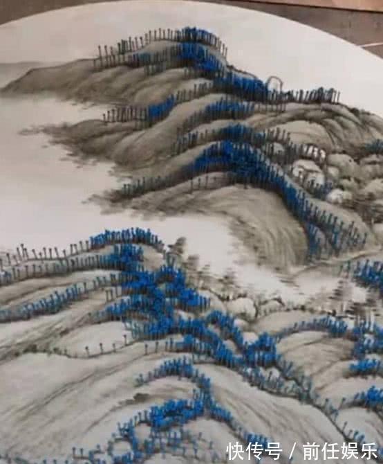 美术老师&一美术生在画上钉钉子,画像一成惊艳众人,美术老师绝了!