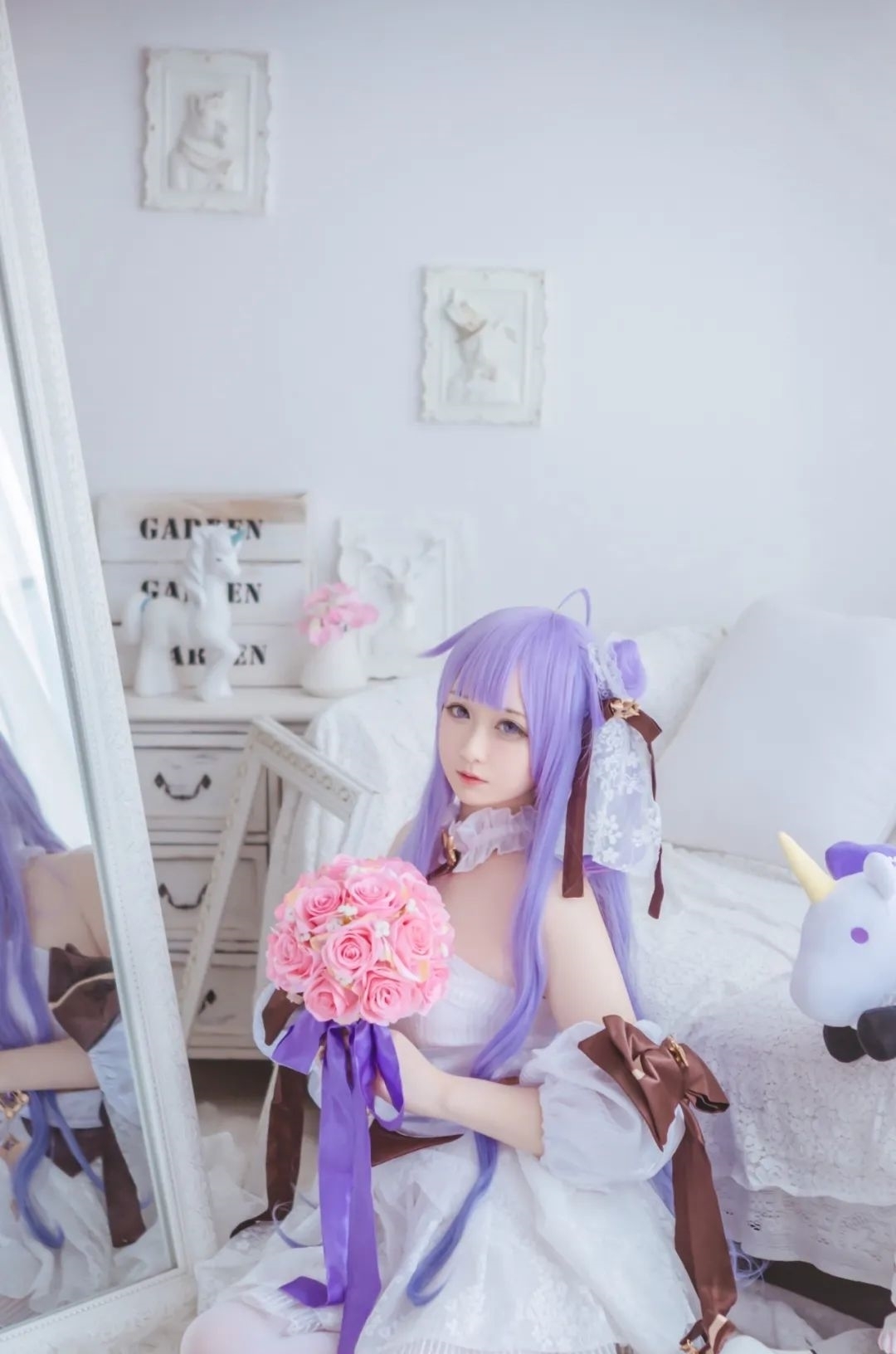 cos：碧蓝航线独角兽cos正片@Sayako_今年4岁