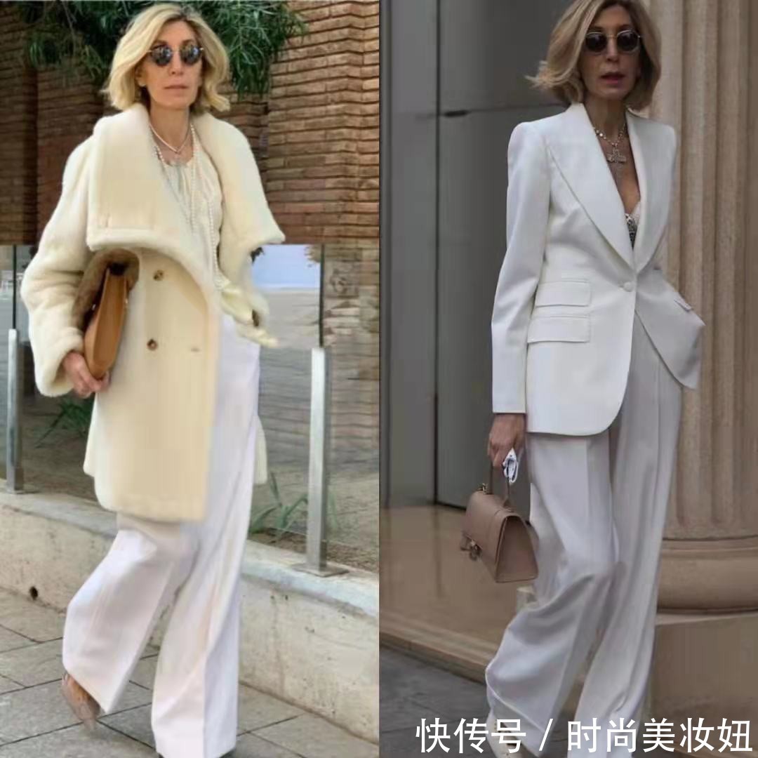 惊艳|50岁普通奶奶太惊艳,相貌平平却很高级,靠穿搭赢得体面