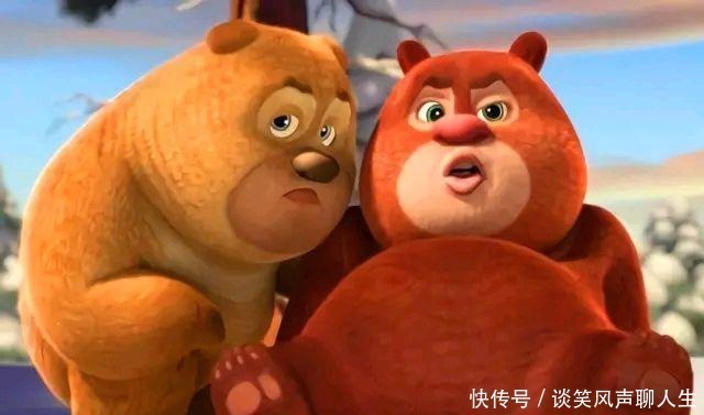 cos|熊出没真人版COS,突破次元后,贝丝美极了,光头强成大网红