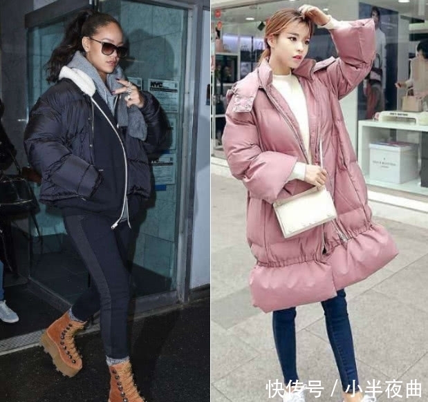 尽量少|羽绒服不想穿出邋遢感,尽量少搭3双鞋,笨重不说,还易显腿粗!