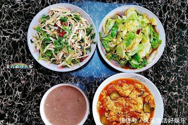 小厨|晒晒我家的上周晚餐,农村家庭自给自足,一周花了不到60元!