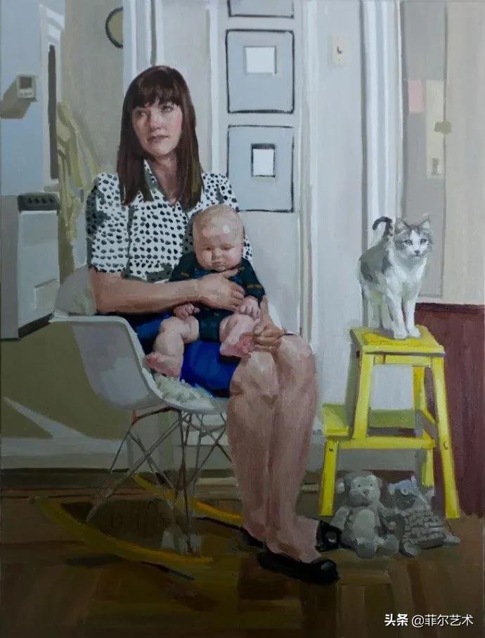 十九世纪|美国女艺术家玛丽·索尔的油画艺术作品欣赏