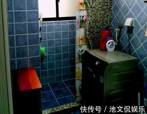 小空间|卫生间小干湿分离不能做淋浴房占空间,不如半堵墙效果好