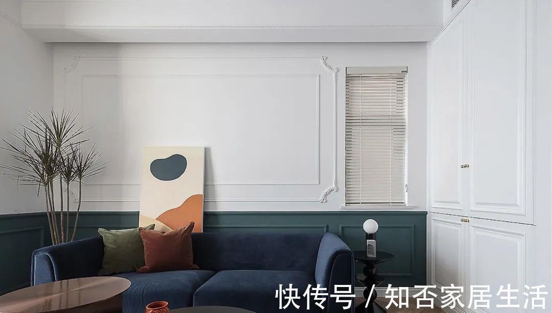 开放格|76㎡轻奢欧式风，复古又优雅，小户型也能这么上档次！