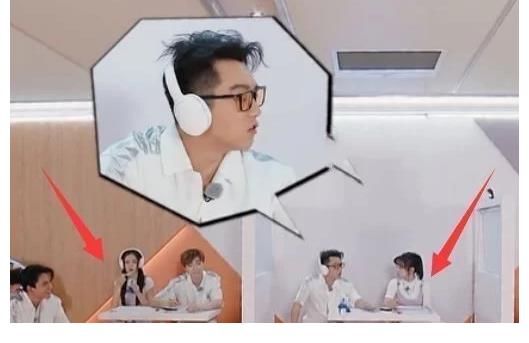 b《奔跑吧》宋雨琦和baby穿同款裙子，坐姿对比，谁是女汉子很明显