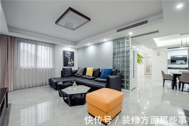 背景墙|126平简约现代三居室，一点一滴记录着生活中独有的小确幸