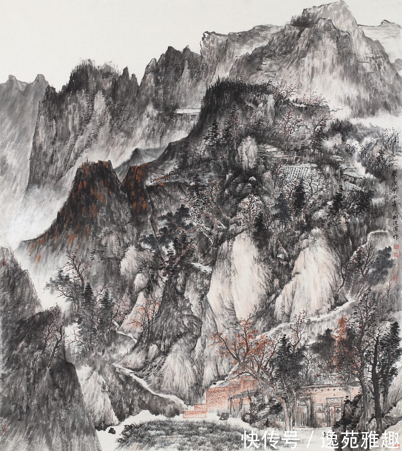 河南省@「画作欣赏」心怀天地,气度不凡!画家刘洪海作品欣赏