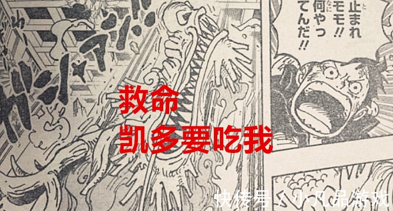 神龙斗士|海贼王1025话：凯多会不会吞下桃之助？大和居然可以破防凯多