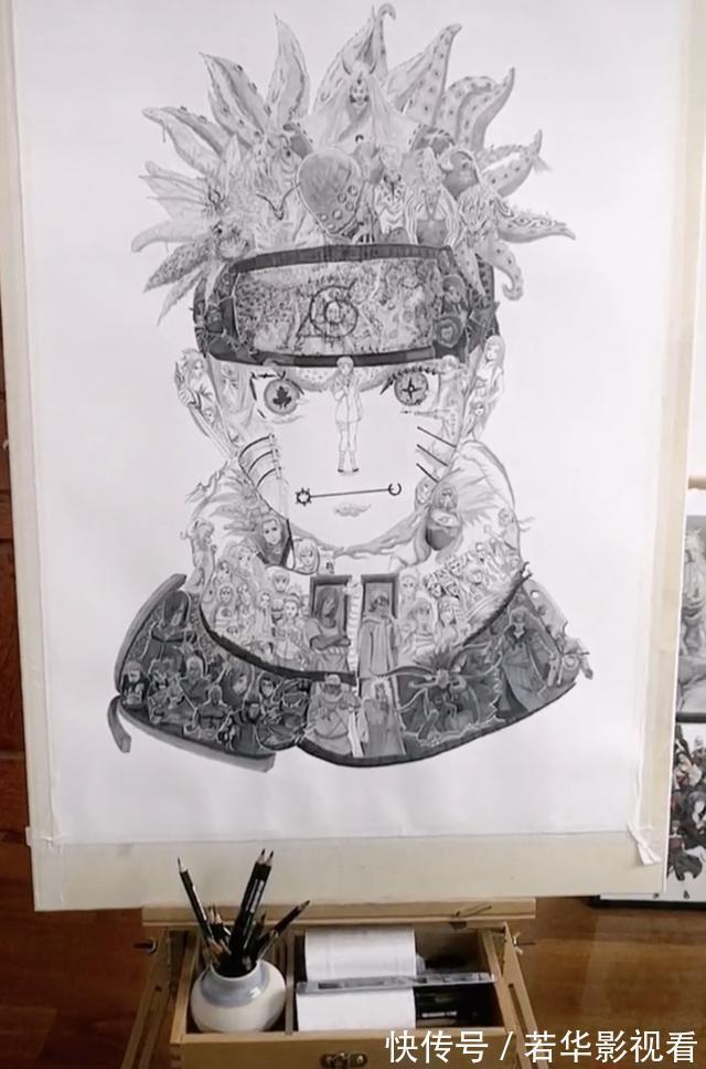 宇智波鼬|网友手绘一幅漩涡鸣人,拍卖1.4万,多人求购,网友:值这个价