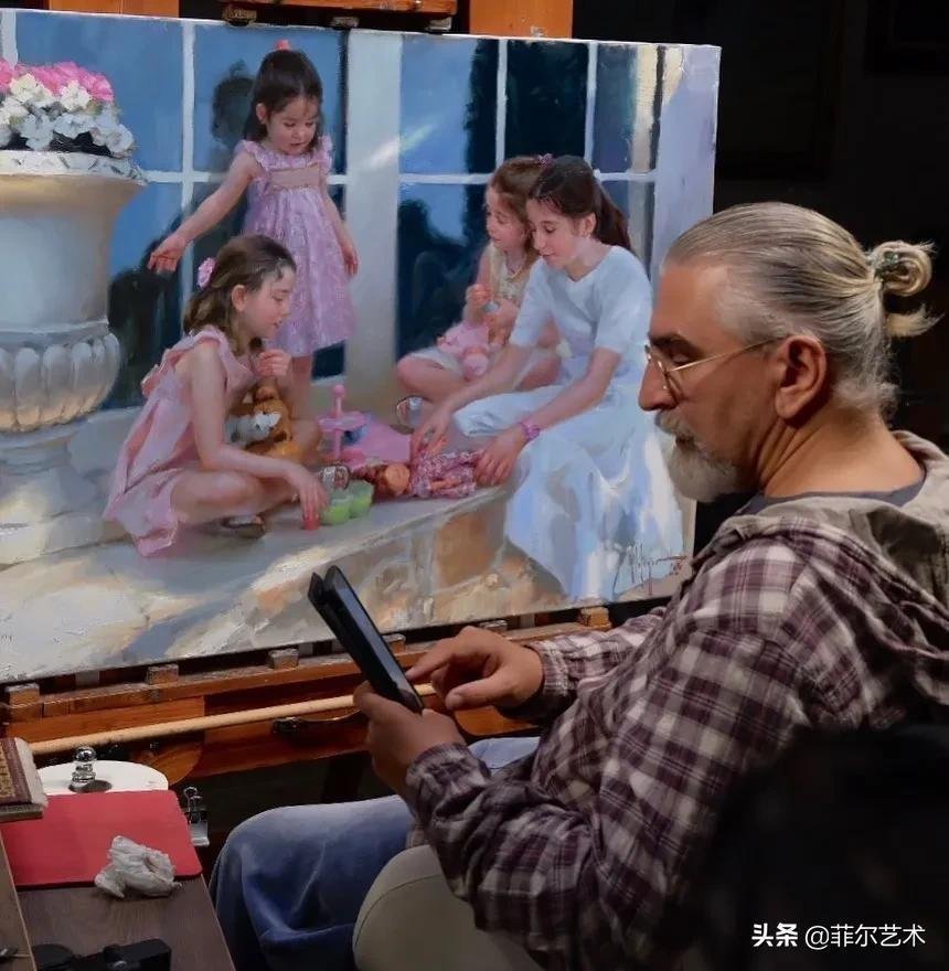 哈巴罗夫斯克&犹如花朵绽放,美得让人难忘~俄罗斯画家人物油画作品欣赏