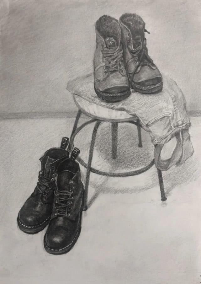  纸本炭笔|赏析中央美术学院2020届基础部素描作品欣赏