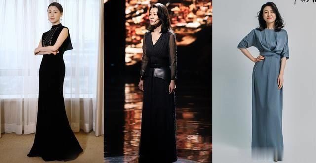 德华|46岁“德华”越老越放得开,紧身裙配鸳鸯袖套,身材丰满太迷人