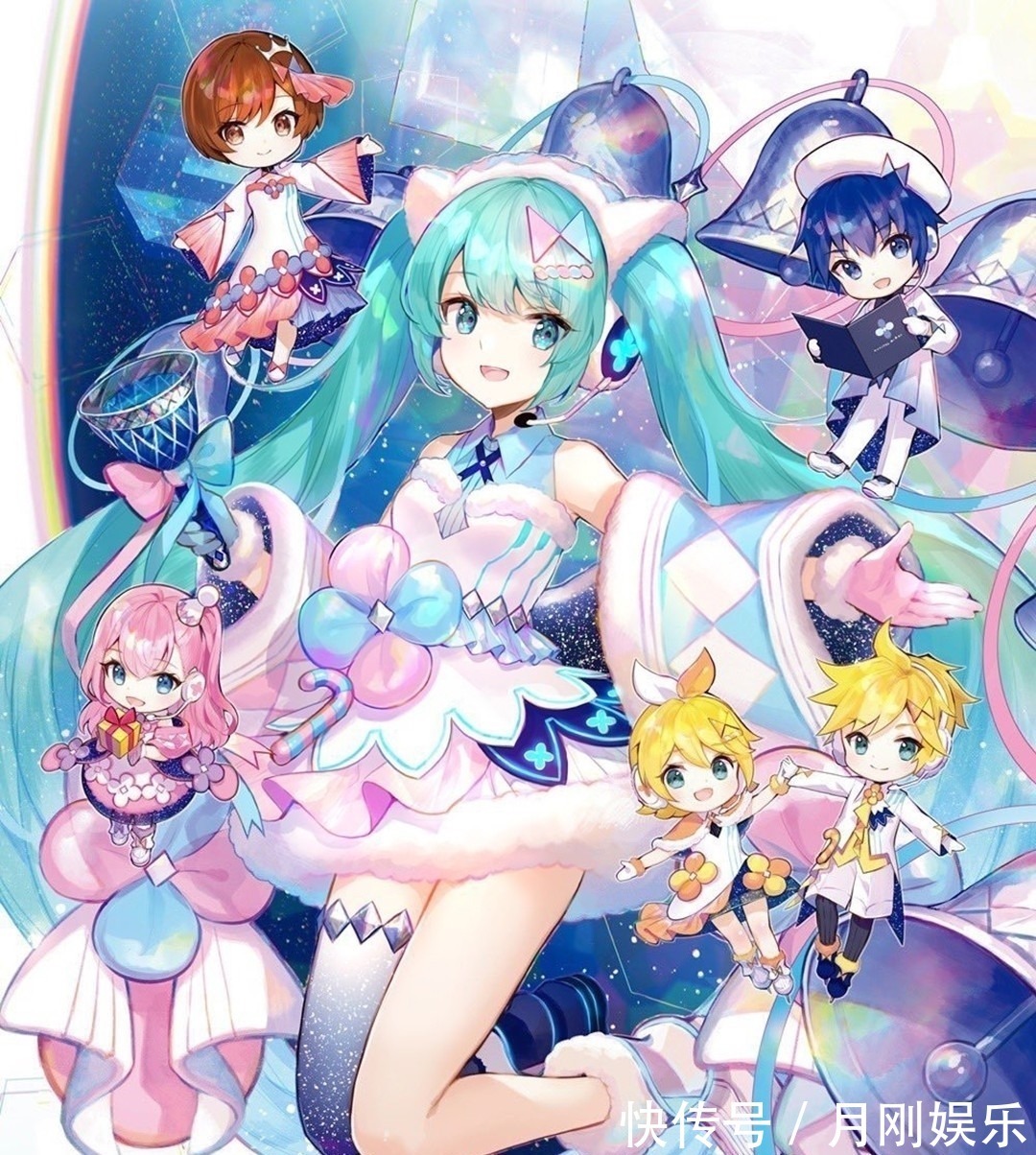 插画$充满幻想世界的插画,用色绚烂绮丽,光影特效很赞