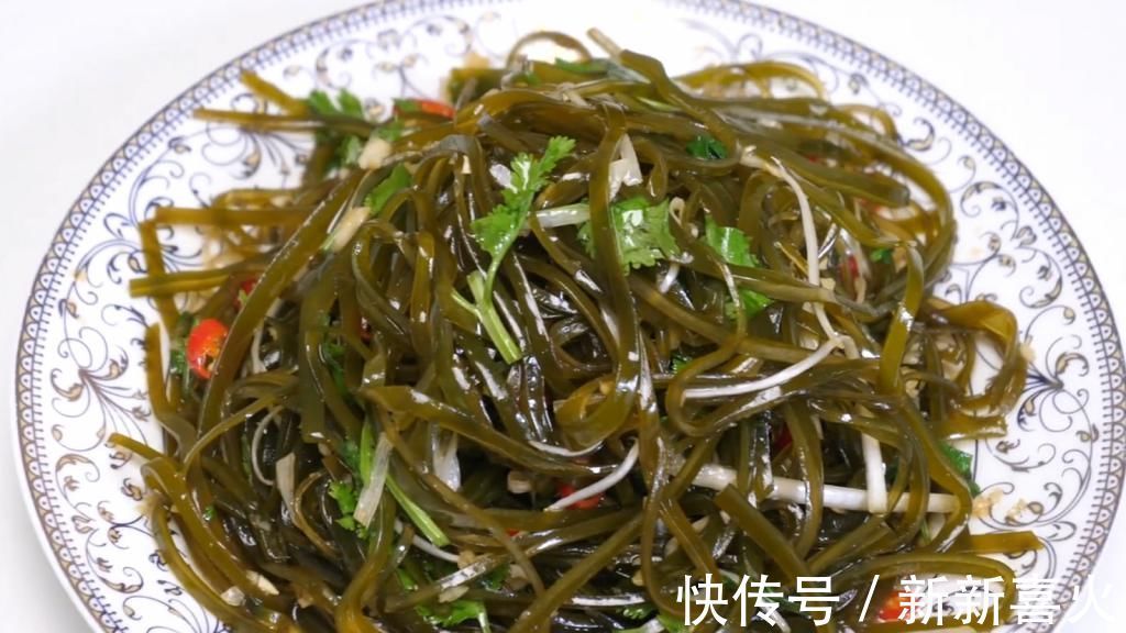 难怪饭店凉拌海带丝那么好吃,原来是这个窍门,简单易学爽口好吃一点也不腥