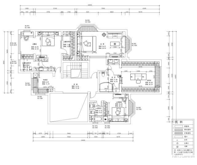 二居室|90平地中海二居室,海蓝色很有异域风,原木色的厨房自然而亲切