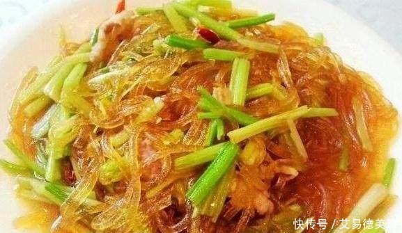  辣椒|美食推荐：香芹炒粉丝，香煎藕饼，孜然鱿鱼丝，菠菜拌腰果