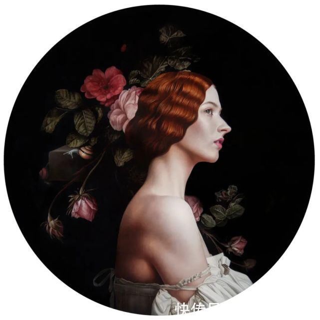 刘易斯&她笔下的时尚女性肖像,唯美动人!绝对是写实爱好者学习的榜样