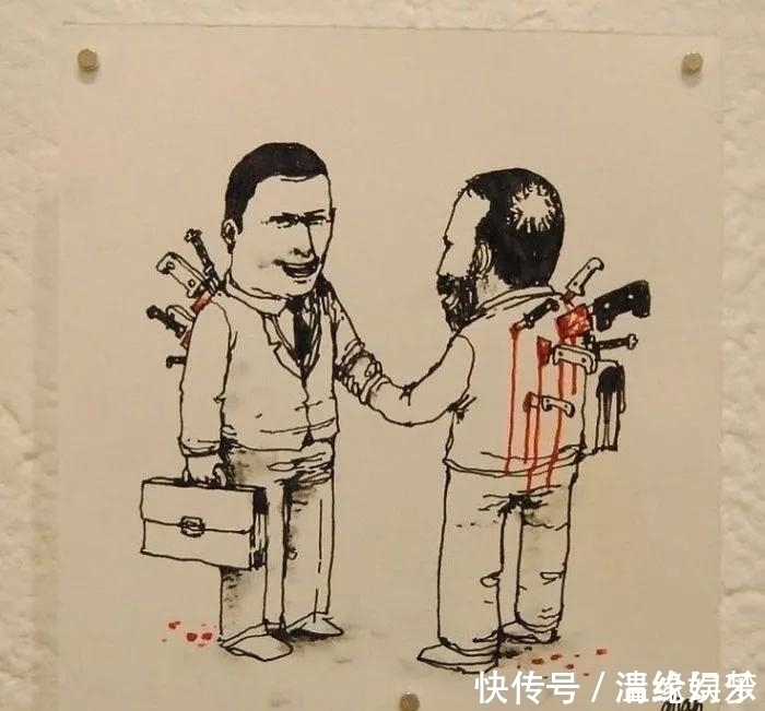 插画@这组内涵插画,刚看第一张笑喷了,看到第三张我就泪奔了