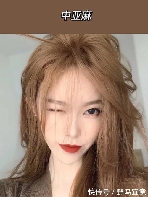 棕色调|什么发色最显白?最受欢迎的9种亚麻色,温柔减龄提亮肤色