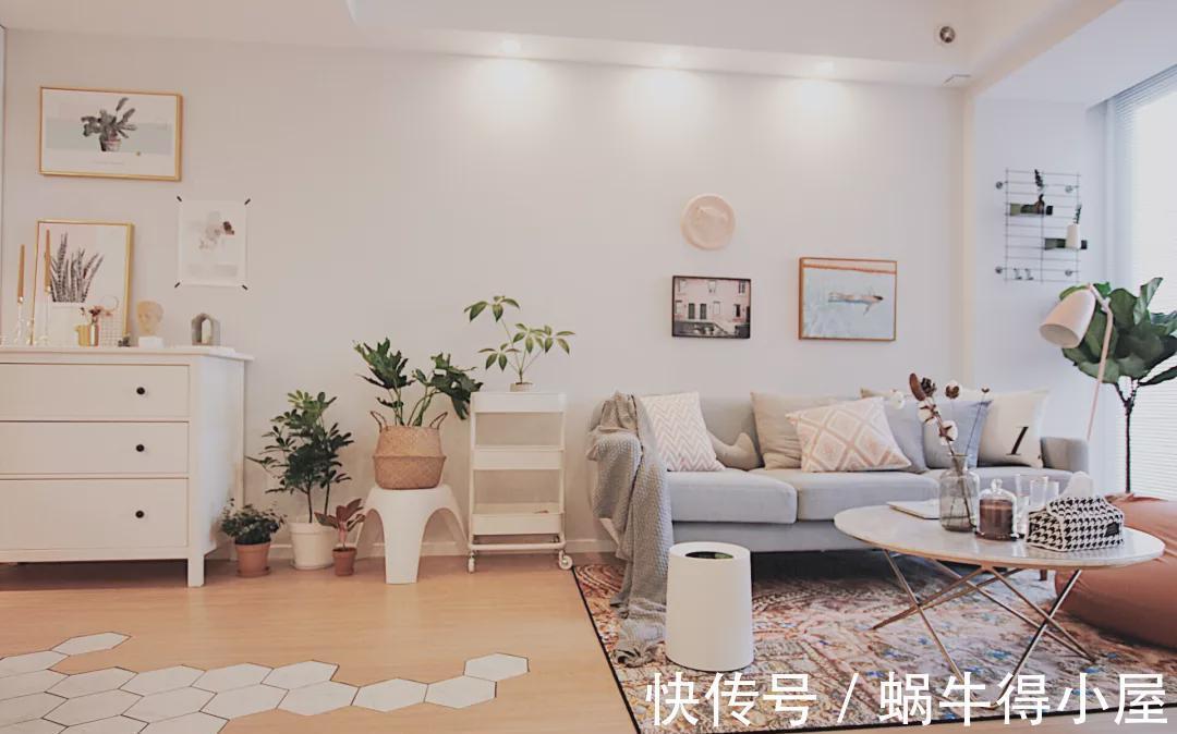 齐家云云|110㎡北欧原木风,这样设计在搭配几盆绿植,格局瞬间大了很多