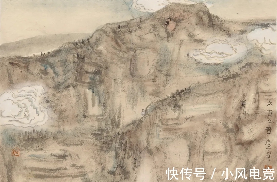 画家!从事中国画创作之人,大多是画家,而吕三,是画为他活的艺术家!