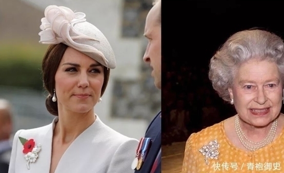 凯特王妃|未来王后就是不一样,凯特能和女王戴同一件首饰,梅根却不可以