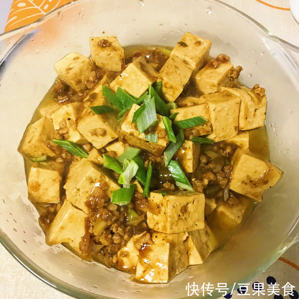 肉末豆腐这么好吃，大饭店的经常这么做，
