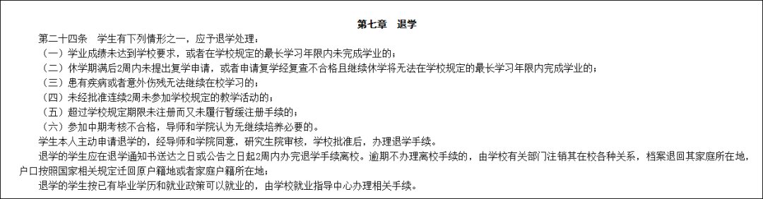 最长学习|川大法学院清退28名研究生！