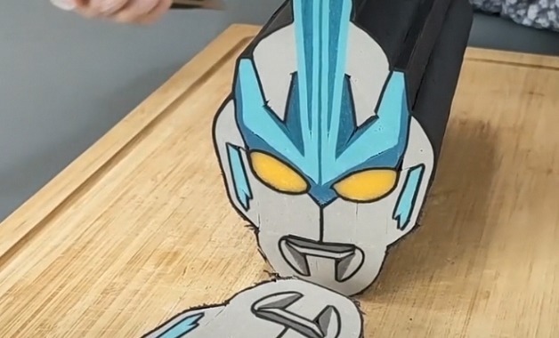 饼干|甜品师将奥特曼做成饼干,到底是哪一步没跟上?成品绝了