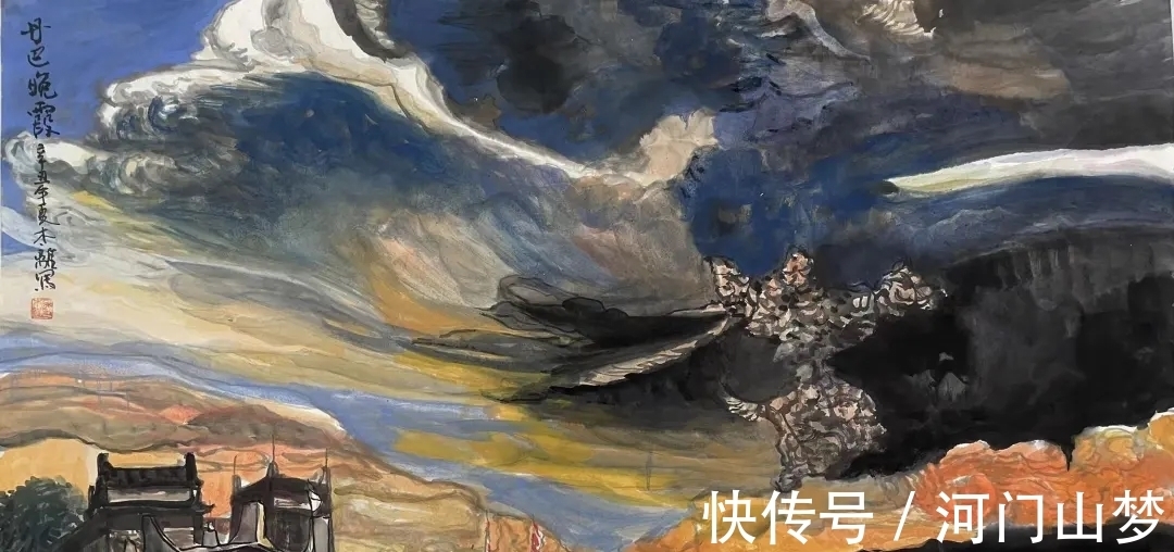 艺术家$展览预告|掠影——吴木离当代水墨展