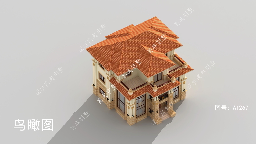 别墅|双复式欧式别墅,建在家乡很受欢迎,透露出轻盈、沉稳、大方。