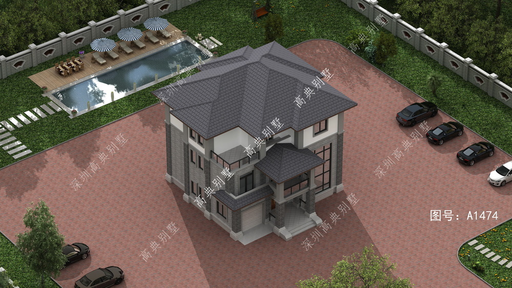 农村|这款农村别墅,采用中式风格,简单经典又大气。