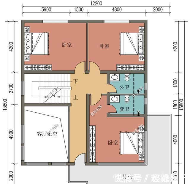 屋顶|回农村给父母盖养老房，20多万就够了，3套图纸你喜欢哪套