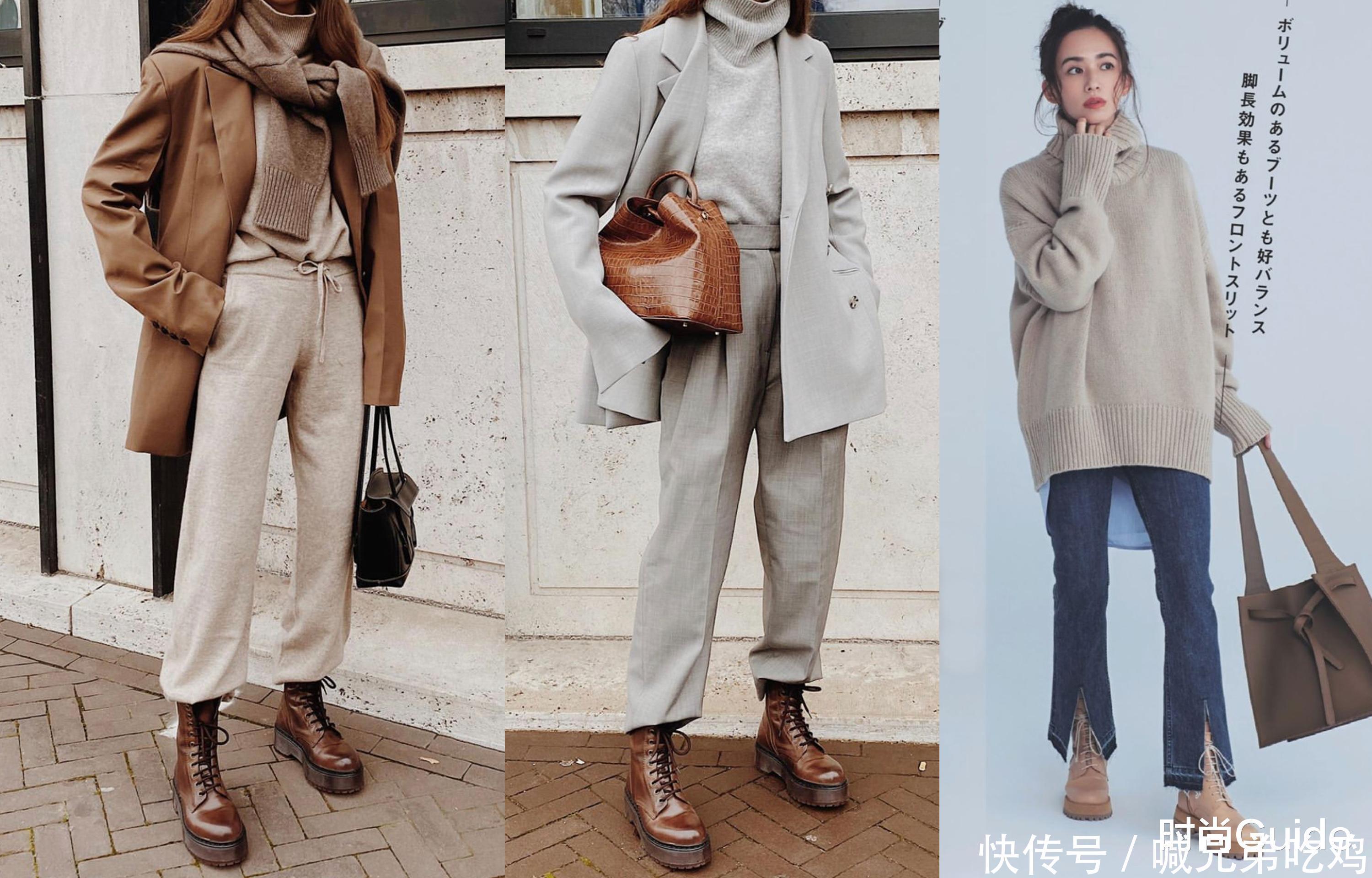 气质|这个颜色的短靴,其实比黑色还要百搭显气质,法国女人都很爱穿