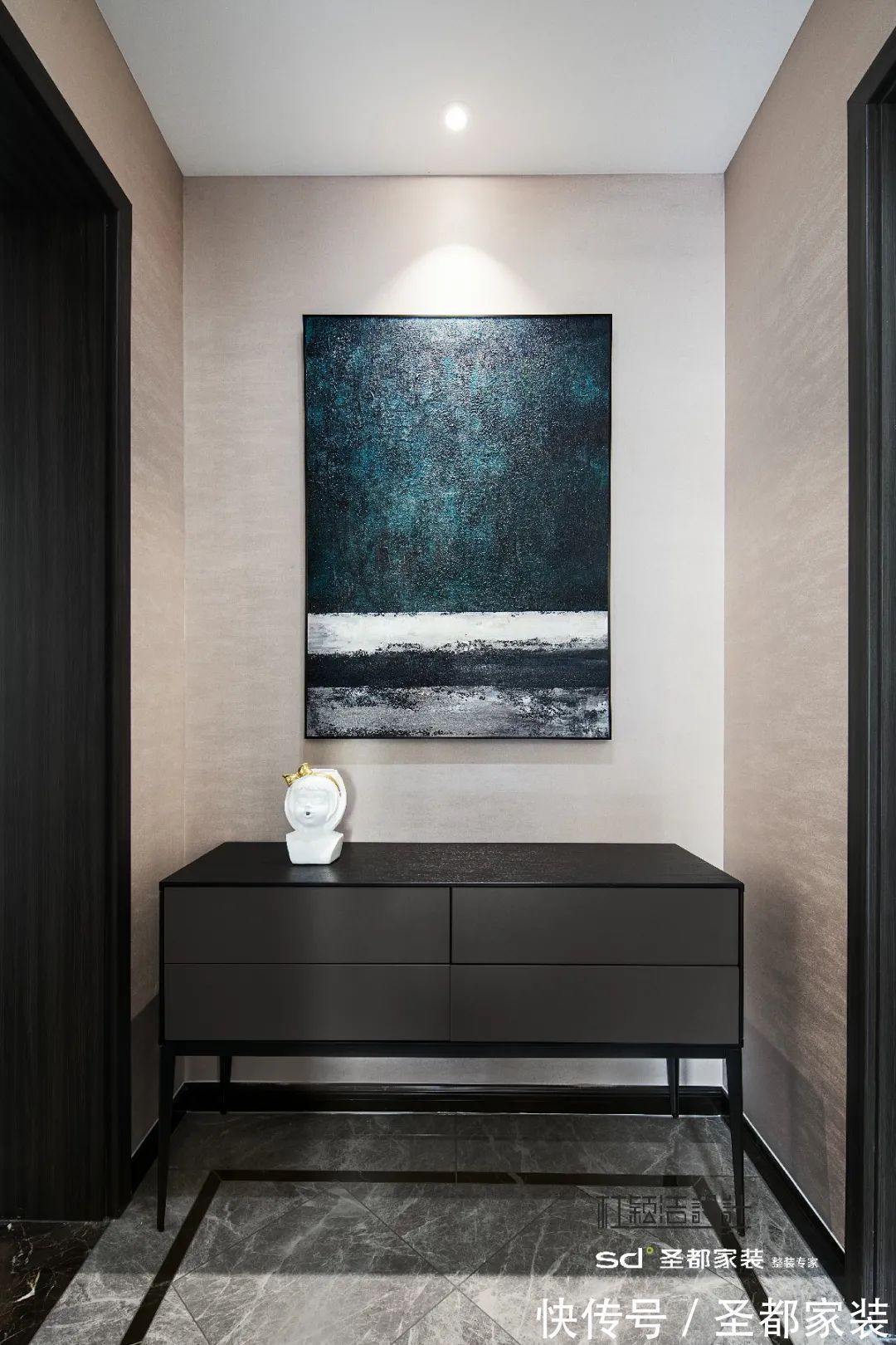 水族箱|20款教科书式玄关设计人气爆棚,好看到亲友排队抄!