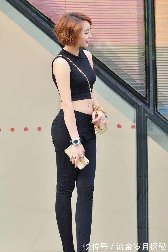 瑜伽裤 高贵典雅的瑜伽裤穿搭整体感非常优雅，彰显女人的气质，简约好看！