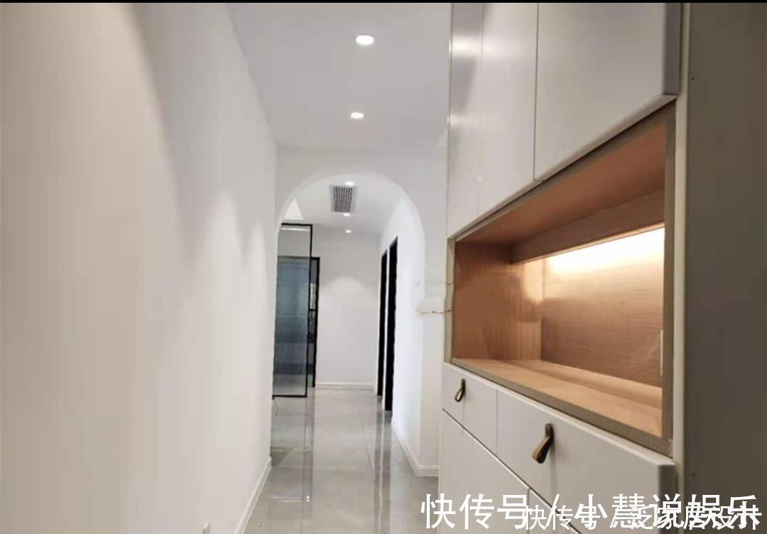 吧台|晒晒我刚装完的家!满屋大白墙干净整洁,朋友却说单调又空旷